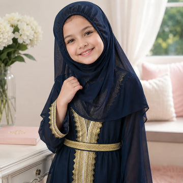 Girls Pull On Hijab